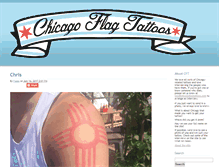 Tablet Screenshot of chicagoflagtattoos.com